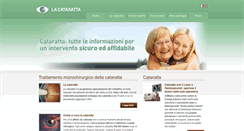 Desktop Screenshot of lacataratta.it